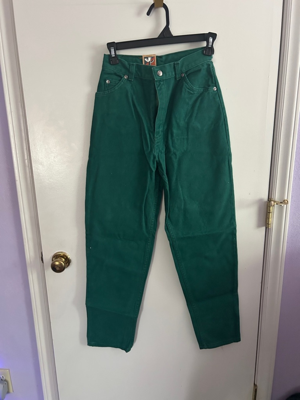 Arizona Jean Company girls vintage forest  Green Relaxed Fit Jeans size 16 Slim